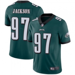 Eagles #97 Malik Jackson Midnight Green Team Color Men Stitched Football Vapor Untouchable Limited Jersey