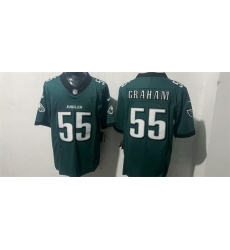 Men Philadelphia Eagles 55 Brandon Graham Green 2026 F U S E Vapor Untouchable Limited Stitched Football Jersey Men Philadelphia Eagles 55 Brandon Graham Green 2026 F U S E Vapor Untouchable Limited Stitched Football Jersey