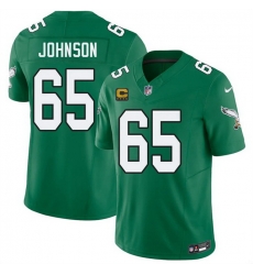 Men Philadelphia Eagles 65 Lane Johnson Kelly Green 2026 F U S E 4 Star C Patch Throwback Vapor Untouchable Limited Stitched Football Jersey Men Philadelphia Eagles 65 Lane Johnson Kelly Green 2026 F U S E 4 Star C Patch Throwback Vapor Untouchable Limited Stitched Football Jersey