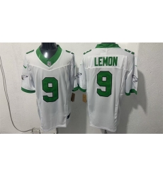 Men Philadelphia Eagles  9 Makai Lemon White 2026 Draft F U S E Vapor Untouchable Limited Stitched Football Jersey