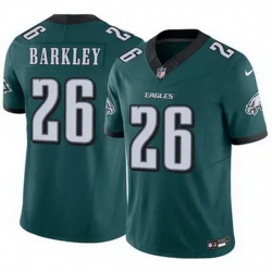 Men Philadelphia Eagles Saquon Barkley #26 Green F U S E Limited Stitched Football Jersey