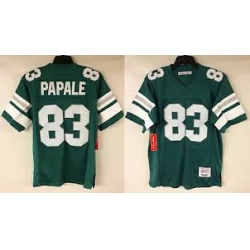 Men Reebok Vince Papale Eagles #83 Green jersey