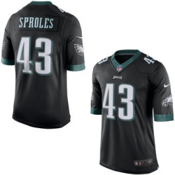 Mens Philadelphia Eagles Darren Sproles Nike Black Limited Jersey