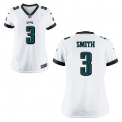 Men's Philadelphia Eagles Nolan Smith #3 White Vapor Limited Stitched NFL Jersey