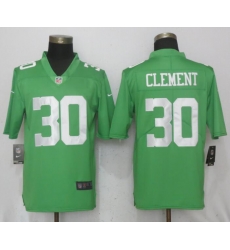 Nike Eagles #30 Corey Clement Green 2017 Vapor Untouchable Player Limited Jersey