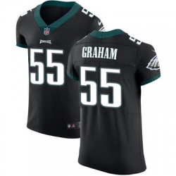 Nike Eagles #55 Brandon Graham Black Alternate Mens Stitched NFL Vapor Untouchable Elite Jersey