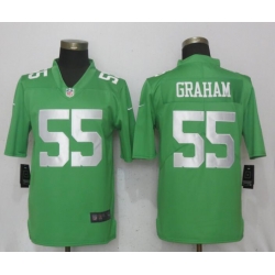 Nike Eagles #55 Brandon Graham Green 2017 Vapor Untouchable Player Limited Jersey