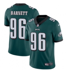 Nike Eagles #96 Derek Barnett Midnight Green Team Color Mens Stitched NFL Vapor Untouchable Limited Jersey