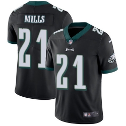 Nike Philadelphia Eagles 21 Jalen Mills Black Alternate Men Stitched NFL Vapor Untouchable Limited Jersey