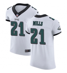 Nike Philadelphia Eagles 21 Jalen Mills White Men Stitched NFL New Elite Jersey