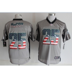 Nike Philadelphia Eagles 25 LeSean McCoy Grey Elite USA Flag Fashion Shadow NFL Jersey