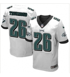 Nike Philadelphia Eagles #26 Walter Thurmond White Mens Stitched NFL New Elite Jersey