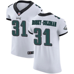 Nike Philadelphia Eagles 31 Nickell Robey Coleman White Men Stitched NFL New Elite Jersey