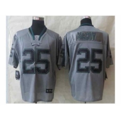 Nike philadelphia eagles 25 LeSean McCoy grey Elite lights out NFL Jersey