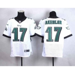 nike nfl jerseys philadelphia eagles 17 agholor white[Elite]