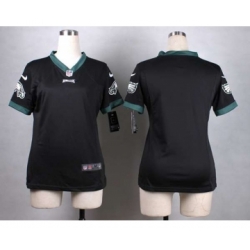 nike women nfl jerseys philadelphia eagles blank black[nike]