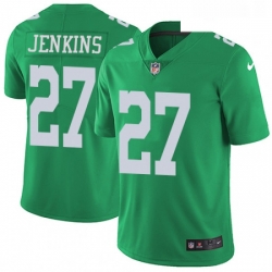 Youth Nike Philadelphia Eagles 27 Malcolm Jenkins Limited Green Rush Vapor Untouchable NFL Jersey