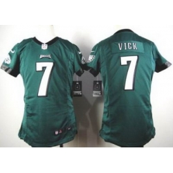 Youth Nike Philadelphia Eagles 7# Michael Vick Green Nike NFL Jerseys