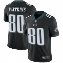 Youth Nike Philadelphia Eagles Quez Watkins #80 Black Vapor Limited Jersey - 副本