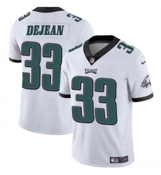 Youth Philadelphia Eagles 33 Cooper DeJean White 2024 Draft Vapor Untouchable Limited Stitched Football Jersey