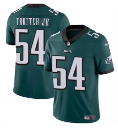 Youth Philadelphia Eagles 54 Jeremiah Trotter Jr Green 2024 Draft Vapor Untouchable Limited Stitched Football Jersey