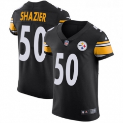 Mens Nike Pittsburgh Steelers 50 Ryan Shazier Black Team Color Vapor Untouchable Elite Player NFL Jersey