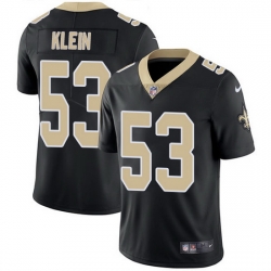 Mens Nike Steelers #53 A.J. Klein Black Vapor Untouchable Limited Jersey