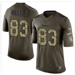 Nike Pittsburgh Steelers #83 Heath Miller Green Men 27s Stitched NFL Limited Salute to Service Jersey