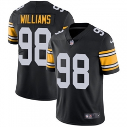 Nike Steelers #98 Vince Williams Black Alternate Mens Stitched NFL Vapor Untouchable Limited Jersey