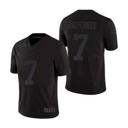 Men True to 7 Colin Kaepernick Icon 2.0 Jersey Monochromatic Black