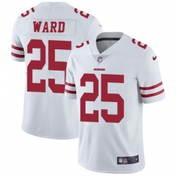 Nike 49ers #25 Jimmie Ward White Mens Stitched NFL Vapor Untouchable Limited Jersey