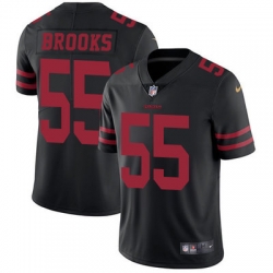 Nike 49ers #55 Ahmad Brooks Black Alternate Mens Stitched NFL Vapor Untouchable Limited Jersey