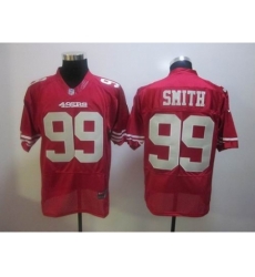 Nike San Francisco 49ers 99 Aldon Smith red Elite NFL Jersey