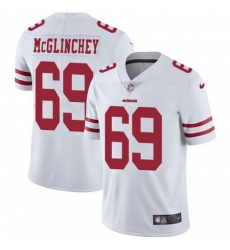 Nike 49ers #69 Mike McGlinchey White Youth Stitched NFL Vapor Untouchable Limited Jersey