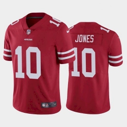 Youth San Francisco 49ers Mac Jones Red 2021 Draft Jersey