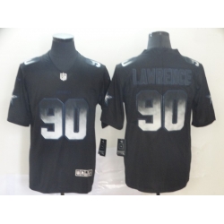 Cowboys 90 DeMarcus Lawrence Black Arch Smoke Vapor Untouchable Limited Jersey