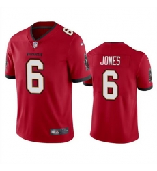 Men Tampa Bay Buccaneers 6 Julio Jones Red Vapor Untouchable Limited Stitched Jersey