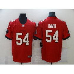 Men Tampa Bay Buccaneers Lavonte David 54 Nike Red Vapor Limited Jersey