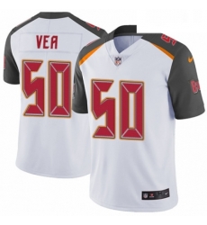 Mens Nike Tampa Bay Buccaneers 50 Vita Vea White Vapor Untouchable Limited Player NFL Jersey