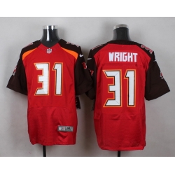 Nike Tampa Bay Buccaneers #31 Major Wright Red Team Color Mens Stitched NFL New Elite Jersey