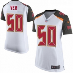 Womens Nike Tampa Bay Buccaneers 50 Vita Vea Game White NFL Jersey