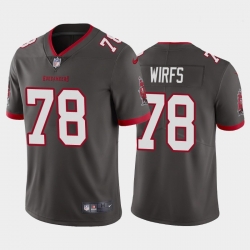 Youth Nike Buccaneers 78 Tristan Wirfs Gray Youth 2020 NFL Draft First Round Pick Vapor Untouchable Limited Jersey