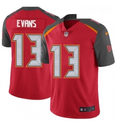 Youth Nike Tampa Bay Buccaneers 13 Mike Evans Red Team Color Vapor Untouchable Limited Player NFL Jersey