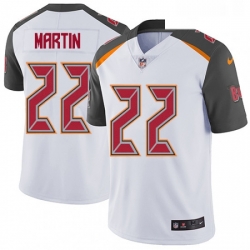 Youth Nike Tampa Bay Buccaneers 22 Doug Martin Elite White NFL Jersey