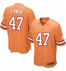 Youth Nike Tampa Bay Buccaneers 47 John Lynch Limited Orange Glaze Alternate NFL Jersey