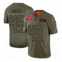 Youth Tampa Bay Buccaneers 45 Devin White Limited Camo 2019 Salute to Service Football Jersey