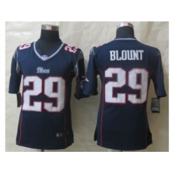 Nike New England Patriots 29 LeGarrette Blount blue Game NFL Jersey