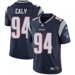 Nike Patriots #94 Kony Ealy Navy Blue Team Color Mens Stitched NFL Vapor Untouchable Limited Jersey