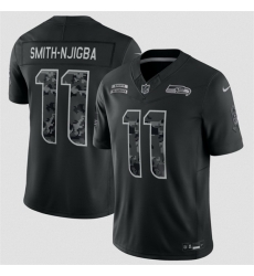 Men Seattle Seahawks 11 Jaxon Smith Njigba Black F U S E 2026 Salute to Service Limited Stitched Football Jersey Men Seattle Seahawks 11 Jaxon Smith Njigba Black F U S E 2026 Salute to Service Limited Stitched Football Jersey
