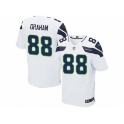 Nike Seattle Seahawks 88 Jimmy Graham white Elite NFL Jersey